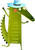 Cartoon Crocodile