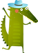 Cartoon Crocodile