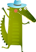 Cartoon Crocodile