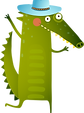 Cartoon Crocodile