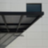 Chanel store exterior with modern awning