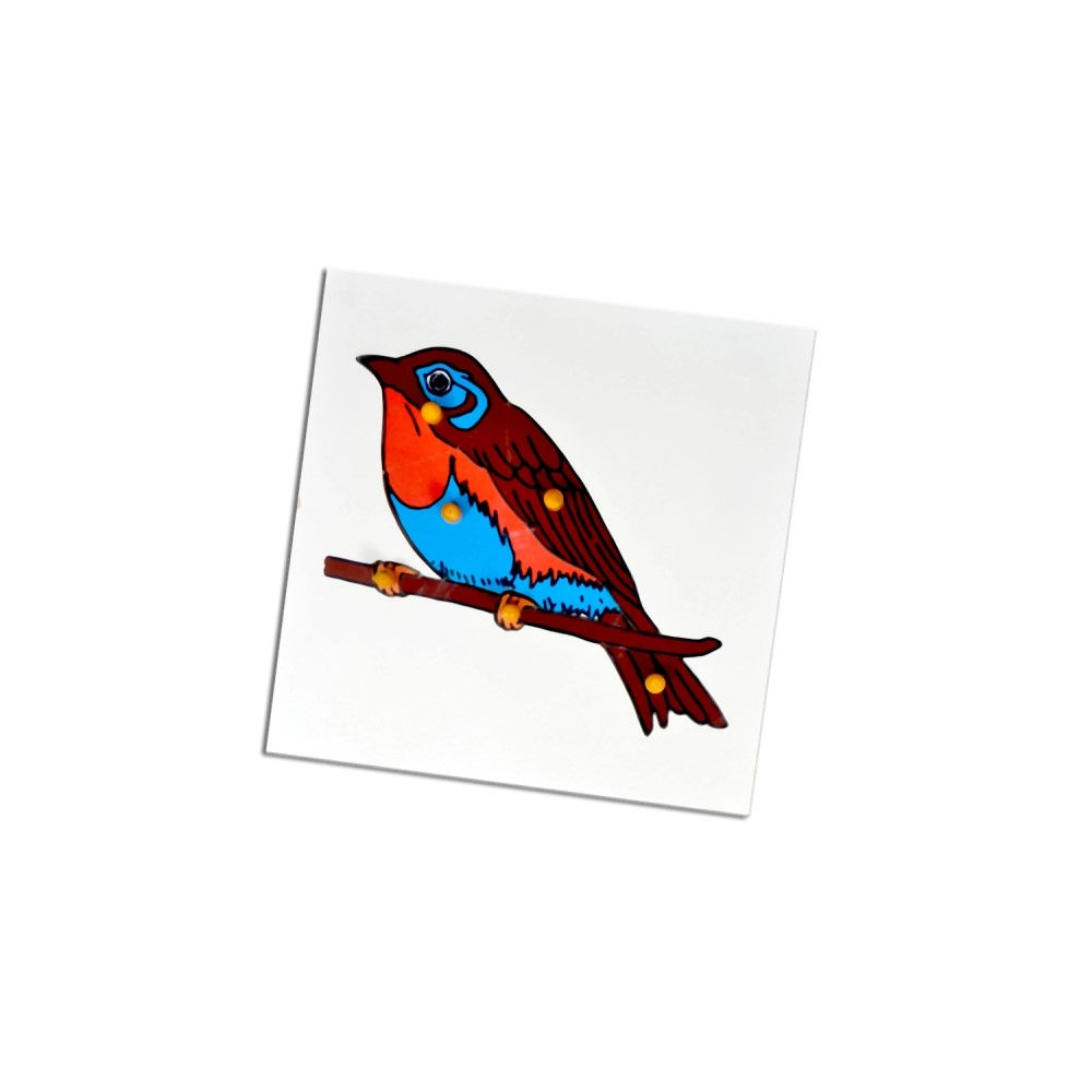 Bird puzzle montessori educational