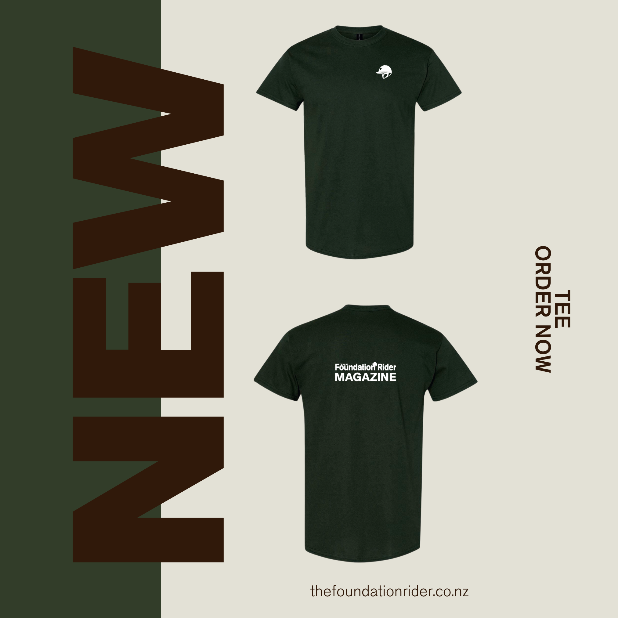 DEMO - The Foundation Rider T-Shirt - Forest Green