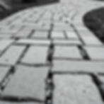 up close brick paver walkway black and white.jpg