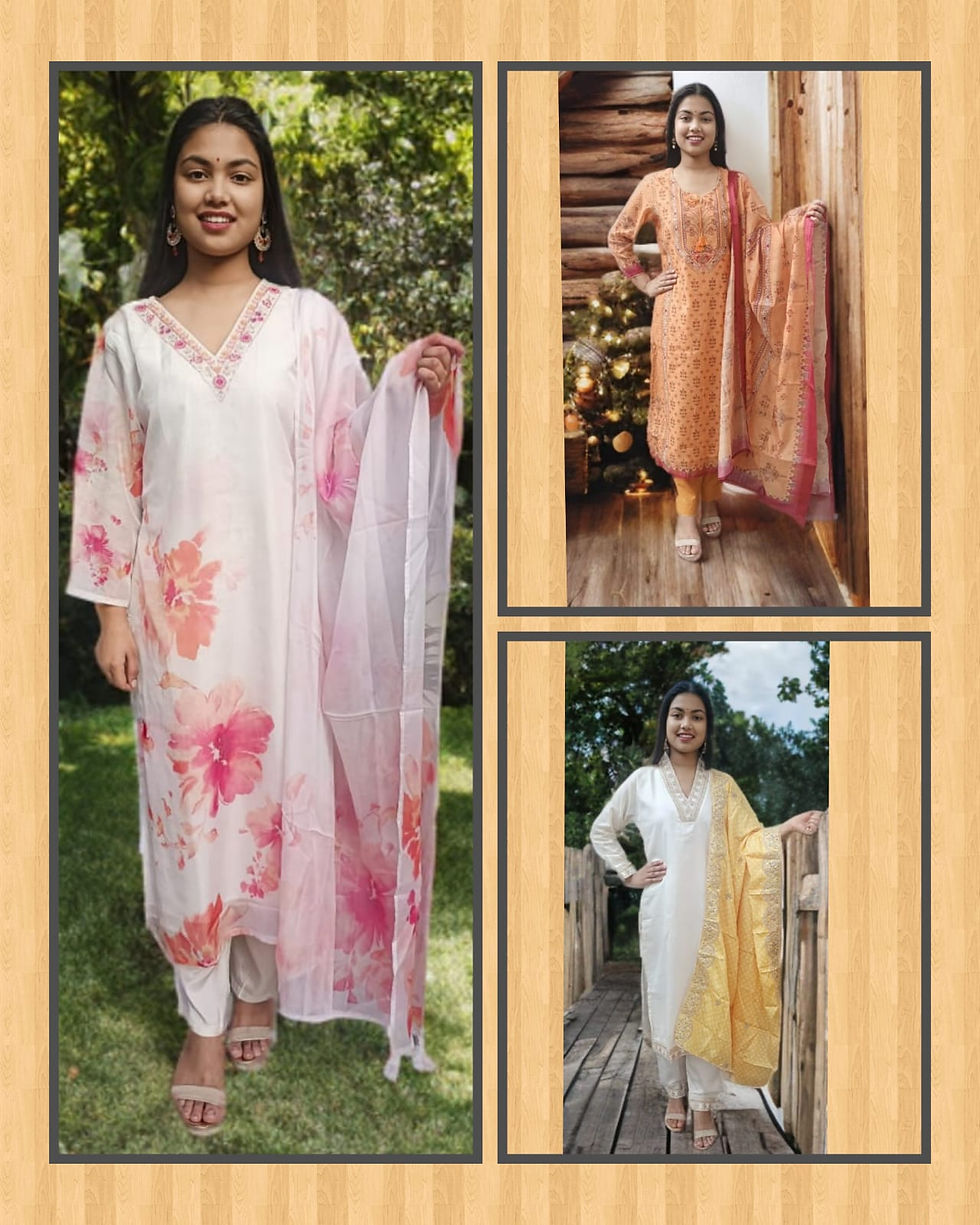 Vyanshak Fashions: Embrace Elegance with Straight Pants and Kurta Sets