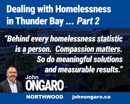Dealing with Homelessness in Thunder Bay - Part 2