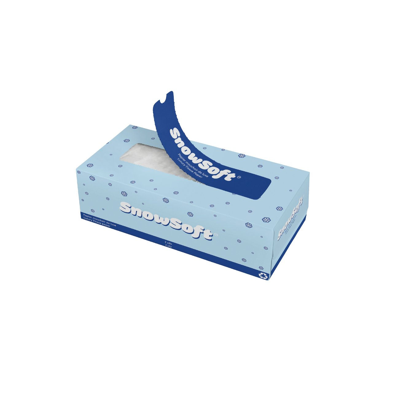 SNOWSOFT QUALITY FACIAL TISSUE