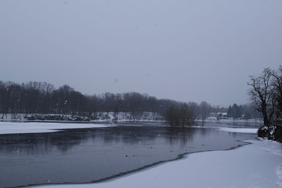 Snowy escape (River)