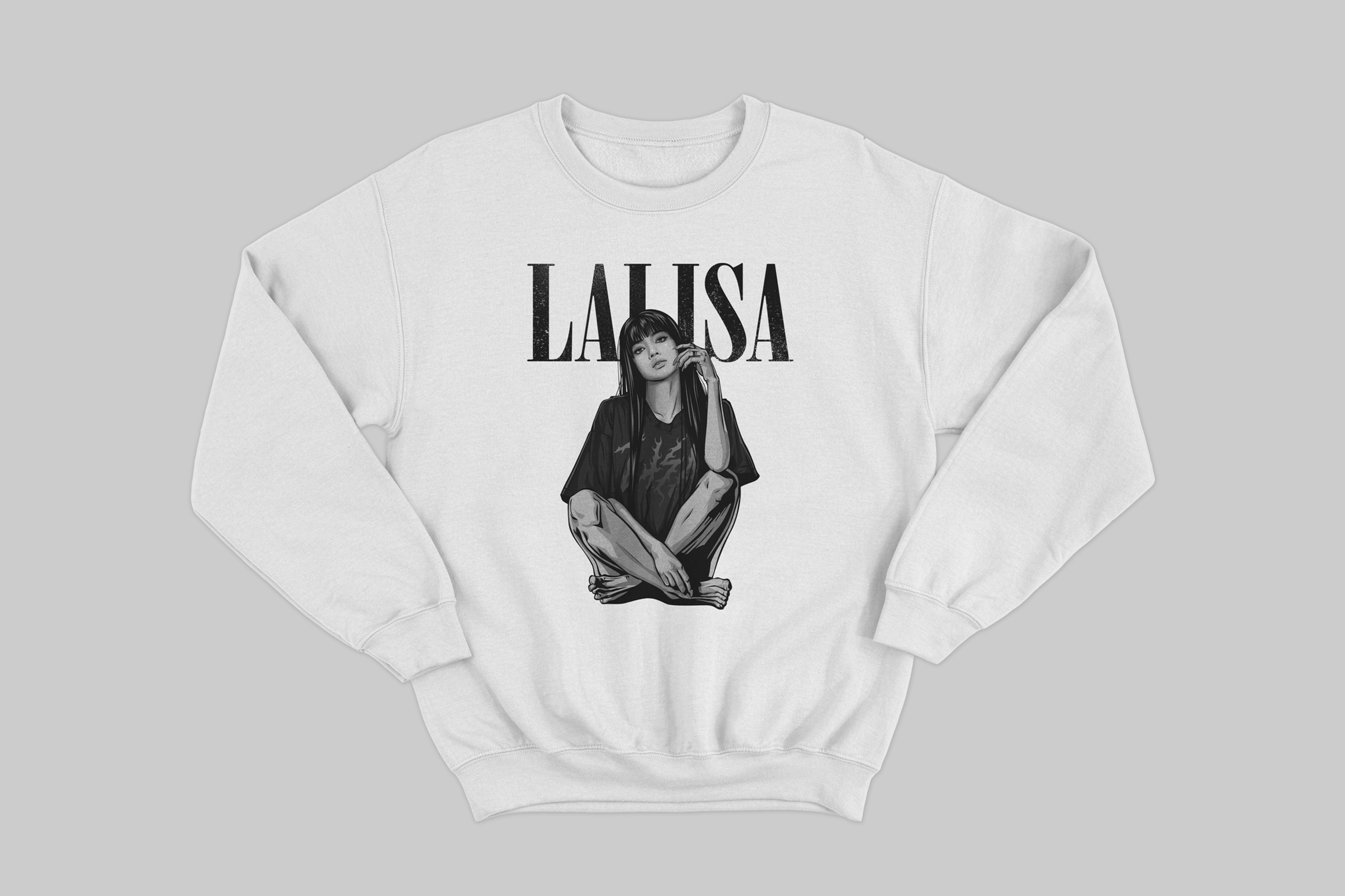 L B&W Sweatshirt