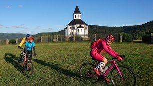 Jizerské hory na gravel bike 