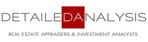 Detailed Analysis professional appraisal services emblem, representing trust and expertise in real estate valuation