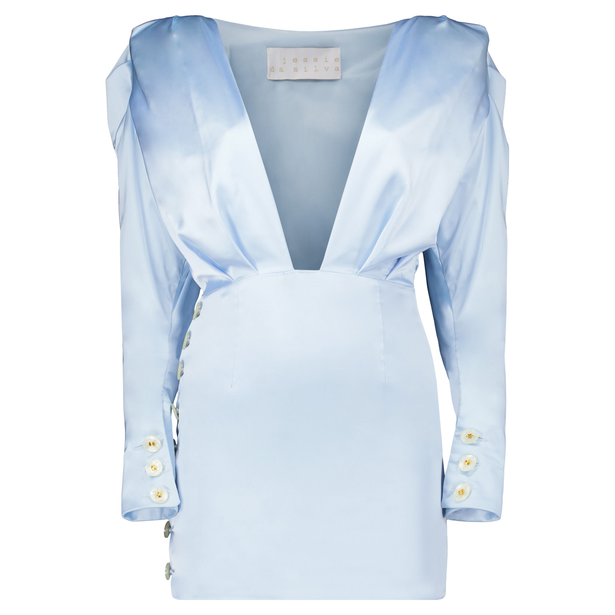 Toni Satin Mini Dress