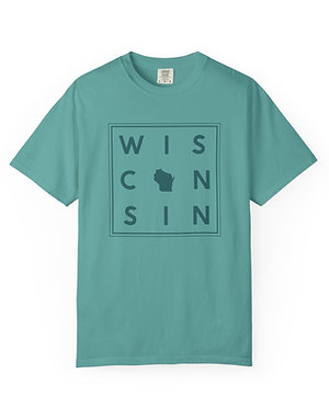 Wisconsin Square Monochrome Tee