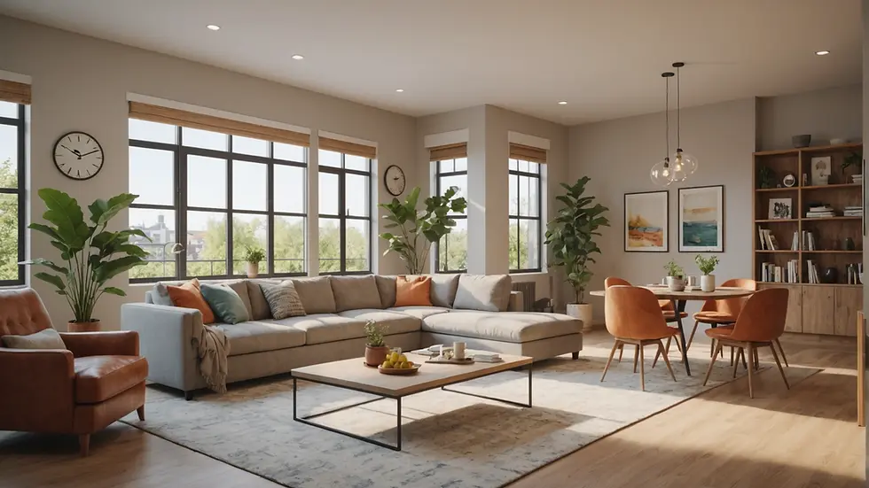 A serene and supportive sober living environment