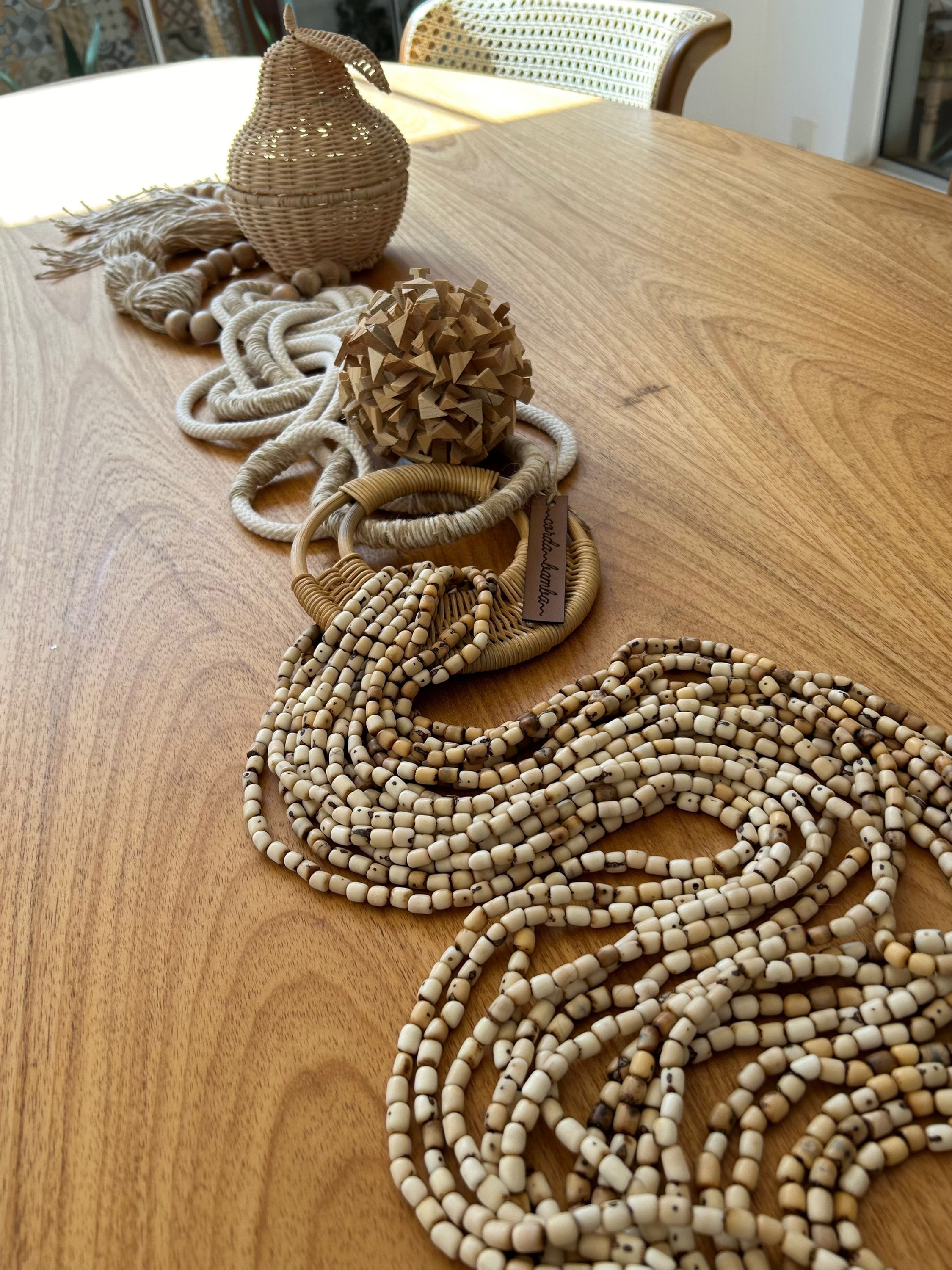 Colar Pera Off-WHite 