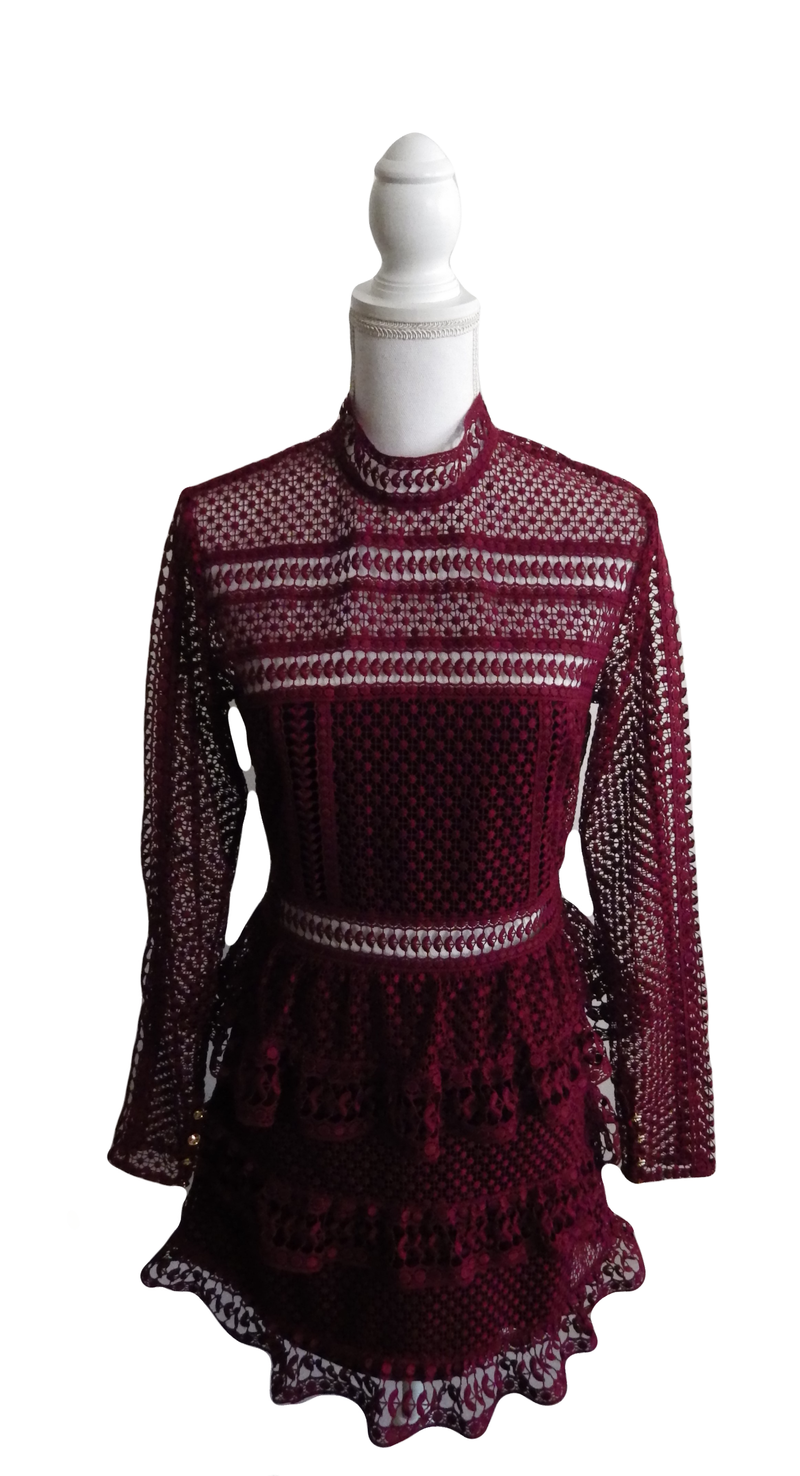 Pre-loved self-portrait dress/ Robe self-portrait seconde main