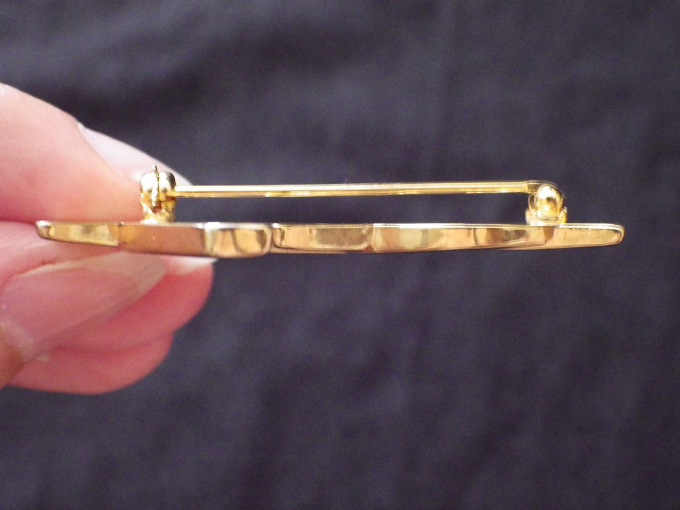 Miniature : Vintage Yves saint laurent brooch/Vintage YSL broche