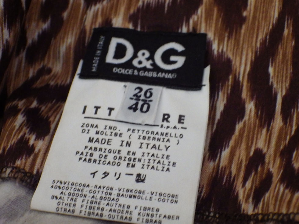 Miniatura: Robe fourreau Dolce et Gabbana circa 1990