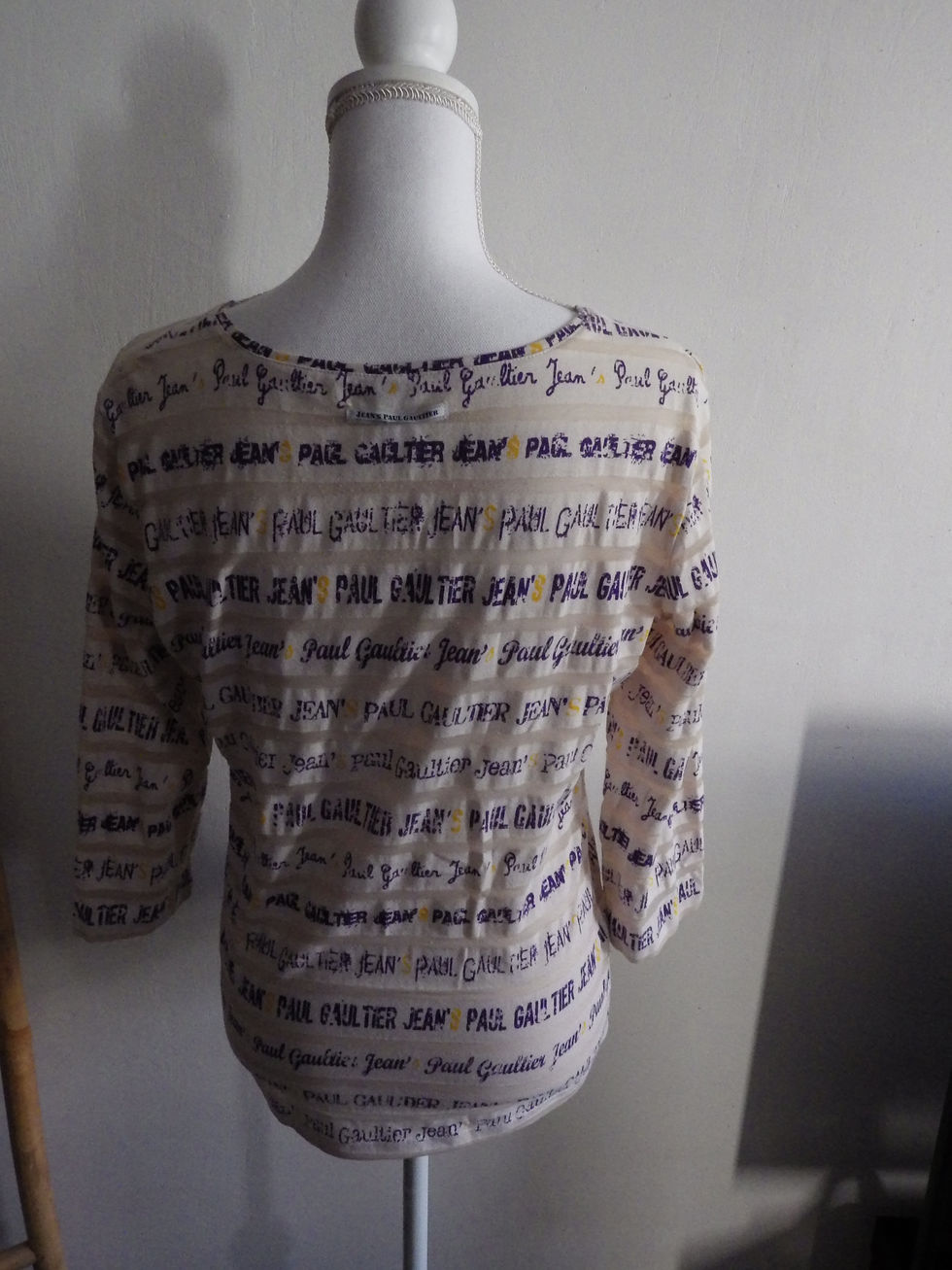 Miniatura: t shirt Jean-paul Gaultier "jeans"