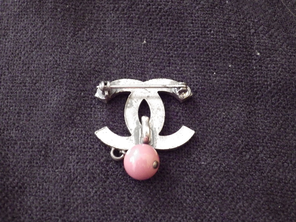 Miniatura: broche CC chanel/ CC brooch chanel