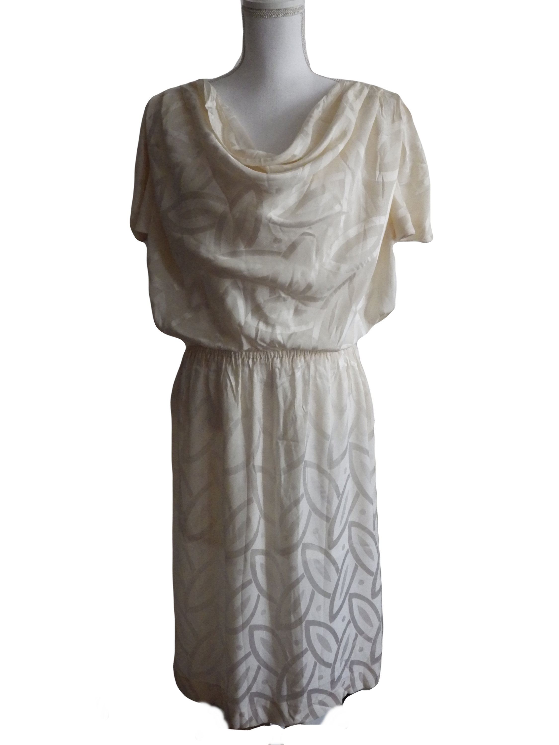 Robe blanche COURREGES Paris année 80