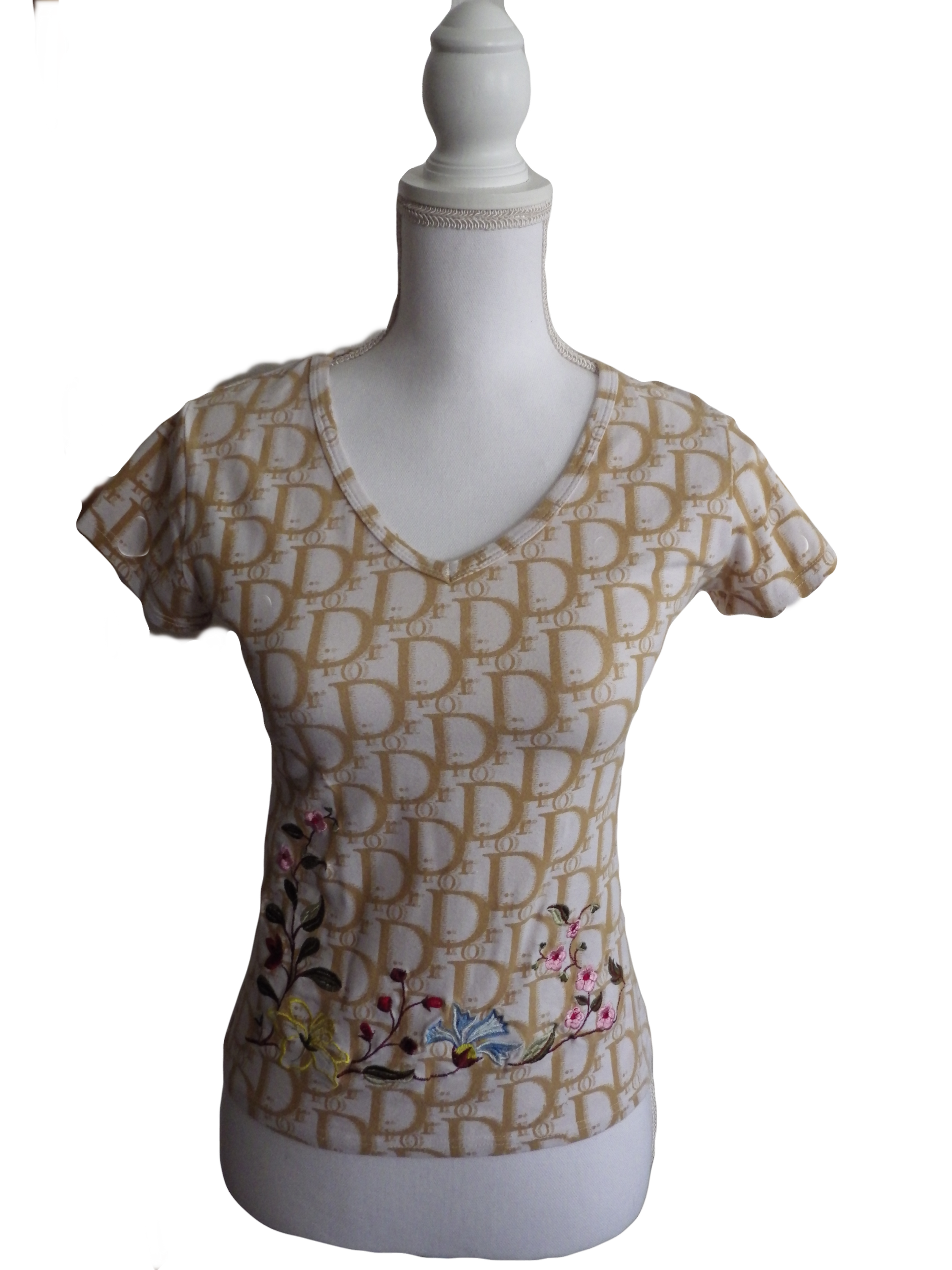 T shirt Dior monogramme
