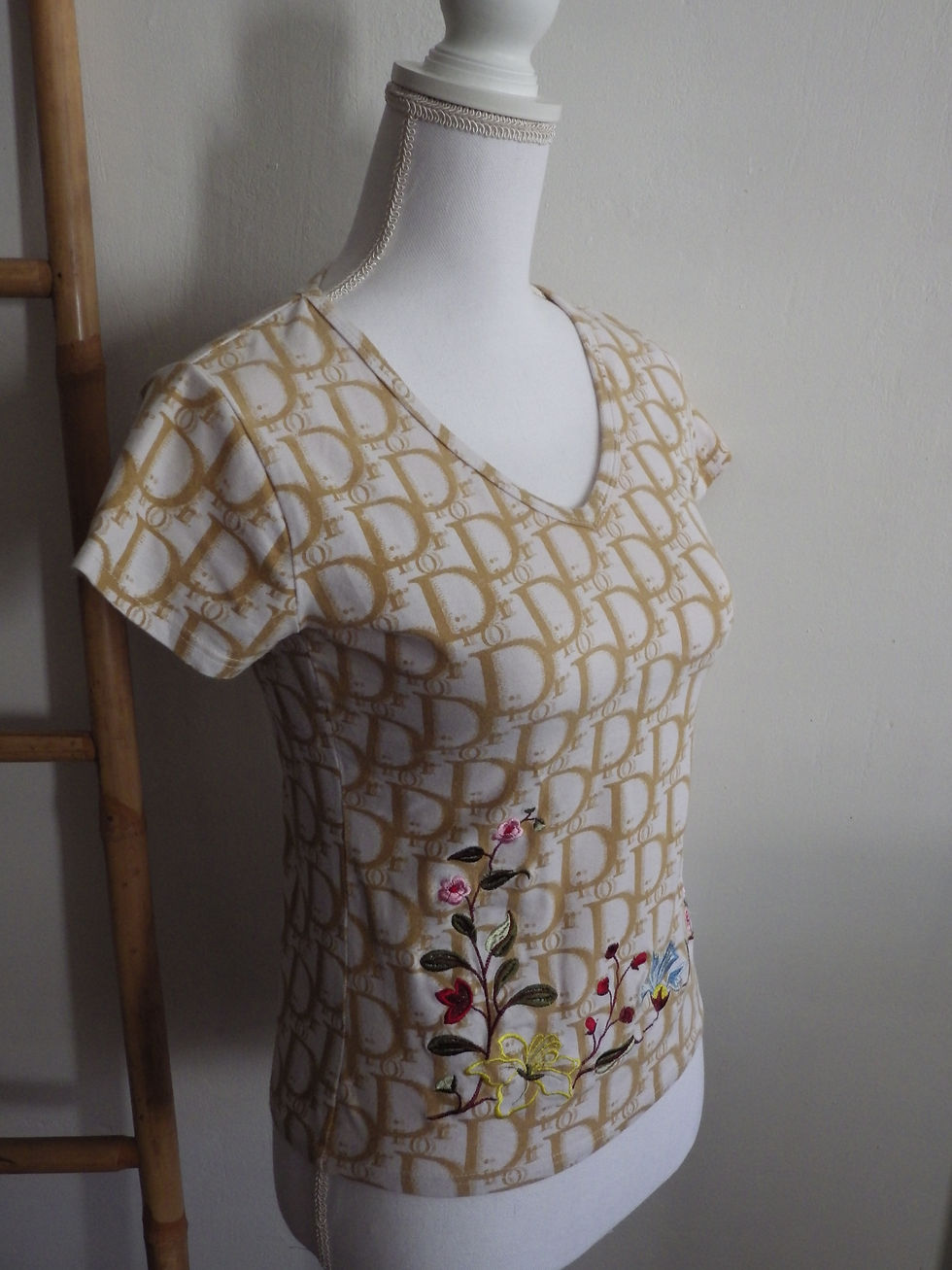 Miniatura: T shirt Dior monogramme