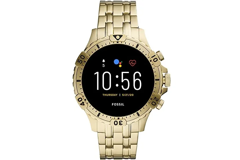 fossil smartwatch gold