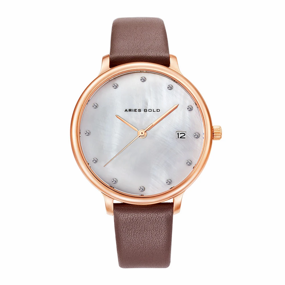 นาฬิกา Ariesgold รุ่น Enchant FLEUR L 5035 RG-MP Regular price$148.00 USD