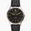 ภาพขนาดย่อ: นาฬิกา Fossil Men's Forrester Three Hand Black Leather FS5612