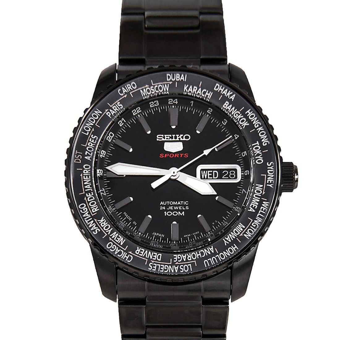 นาฬิกา SEIKO 5 Worldtimer Automatic SRP129K1