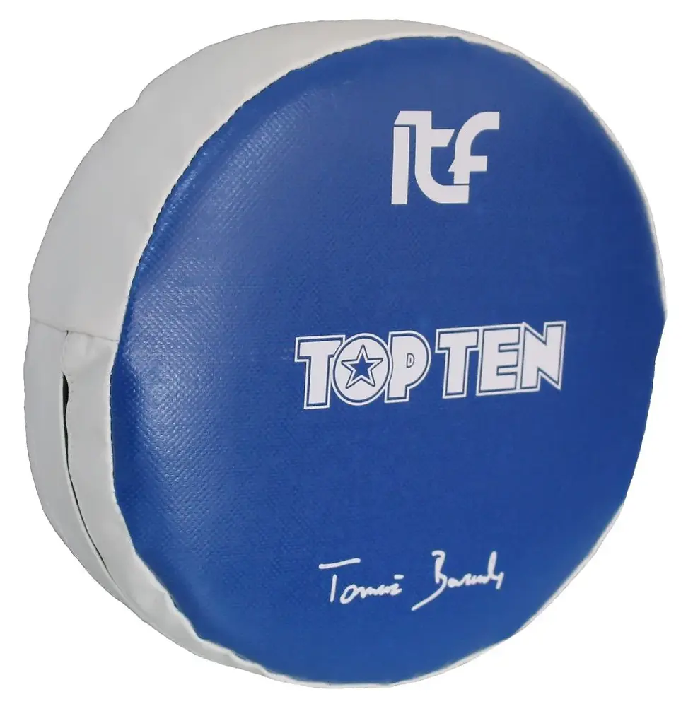 Top Ten - Round Target Blue/White