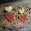Thumbnail: Heart to heart earrings. Brass and Resin