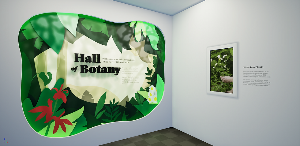Hall of Botany Rendering