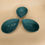 Miniatura: Aconchego - Trio de petisqueira gota azul turquesa