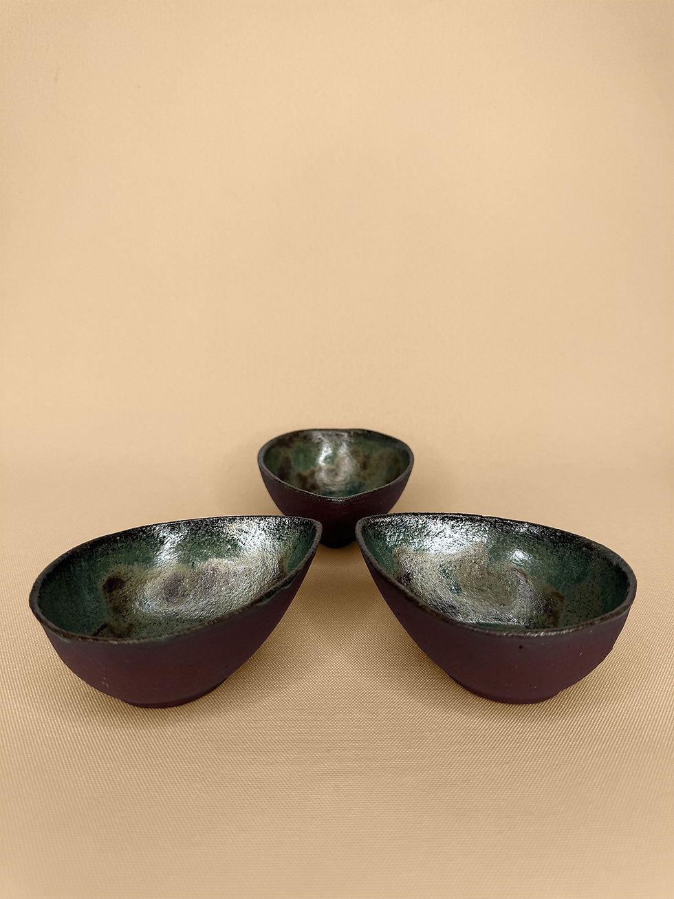 Miniatura: Aconchego - Trio de petisqueira gota verde calido