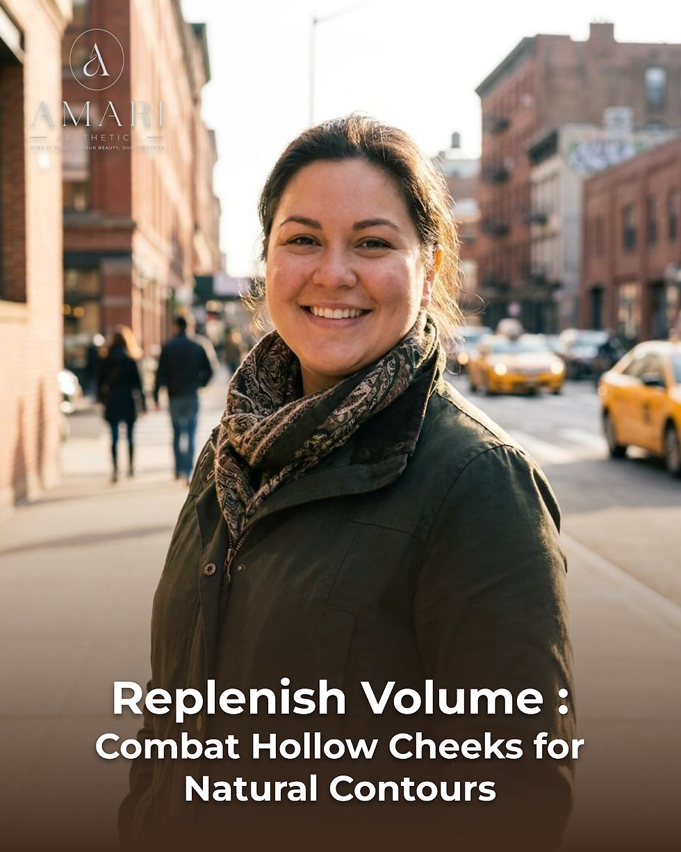 Replenish Volume : Combat Hollow Cheeks for Natural Contours