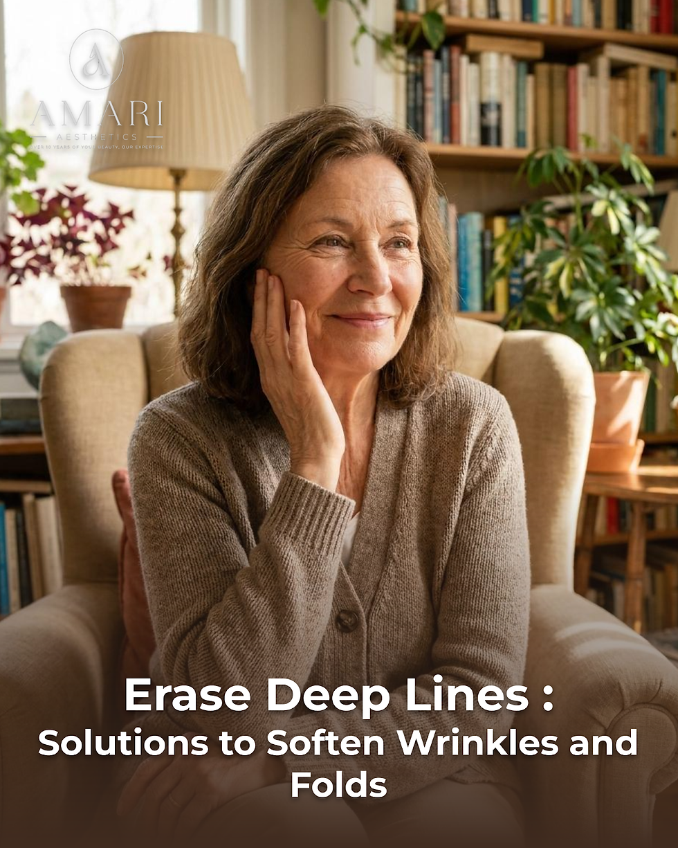 Erase Deep Lines : Solutions to Soften Wrinkles and Folds