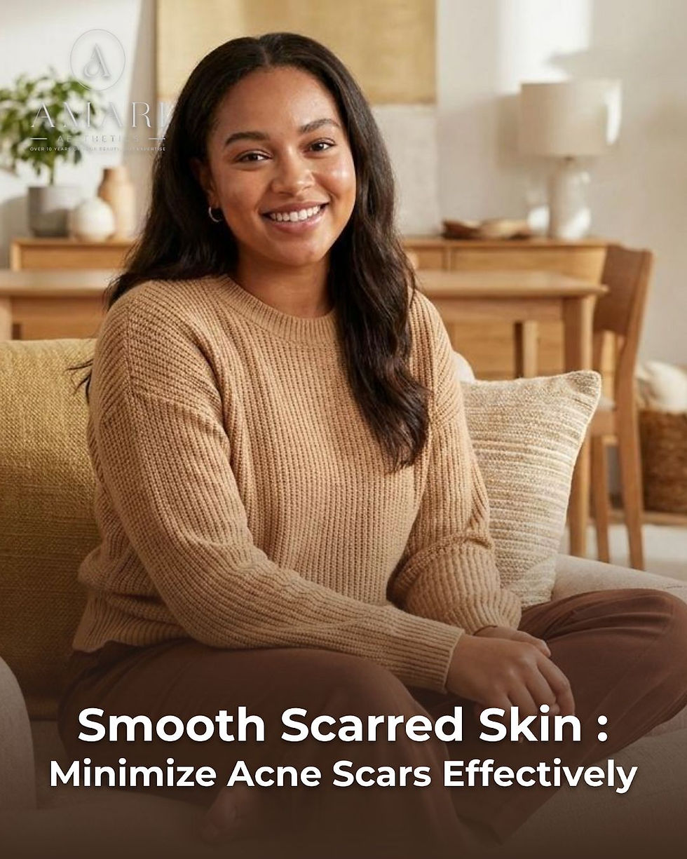 Smooth Scarred Skin : Minimize Acne Scars Effectively