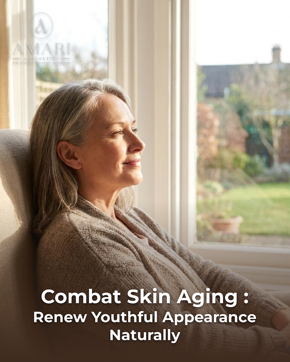 Combat Skin Aging : Renew Youthful Appearance Naturally