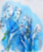 Les gagnants - 60x73cm acryliquesurtoile
