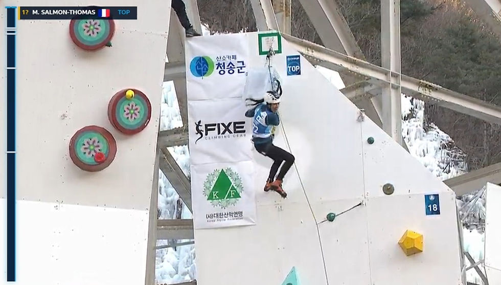 Coupe du monde escalade sur glace