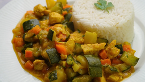 Guiso de Zapalloito Italiano con Pollo