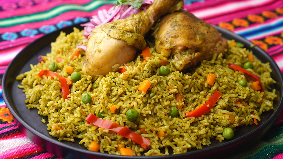Peruvian Arroz con Pollo