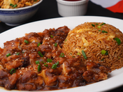 Pollo Chijaukay con Chaufa