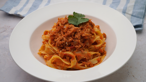 Tallarines con Atún Peruano