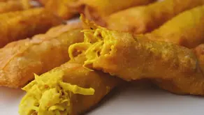 Tequeños de Aji de Gallina