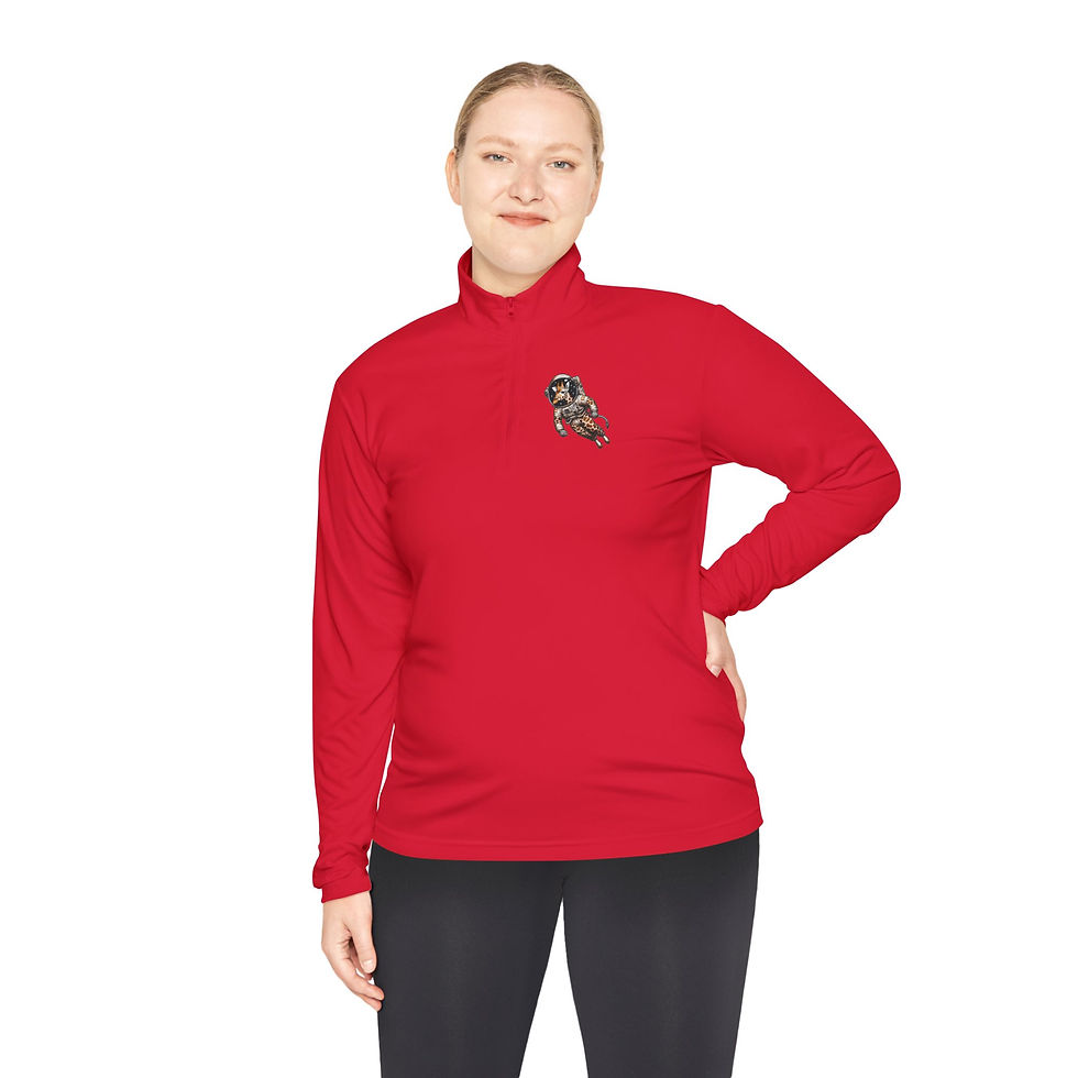 Thumbnail: Unisex Quarter-Zip Pullover