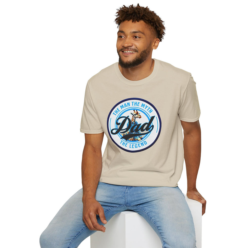 Thumbnail: Dad The Man The Myth The Legend, Father's Day Gift, Unisex Dad Tee, Gift for Him