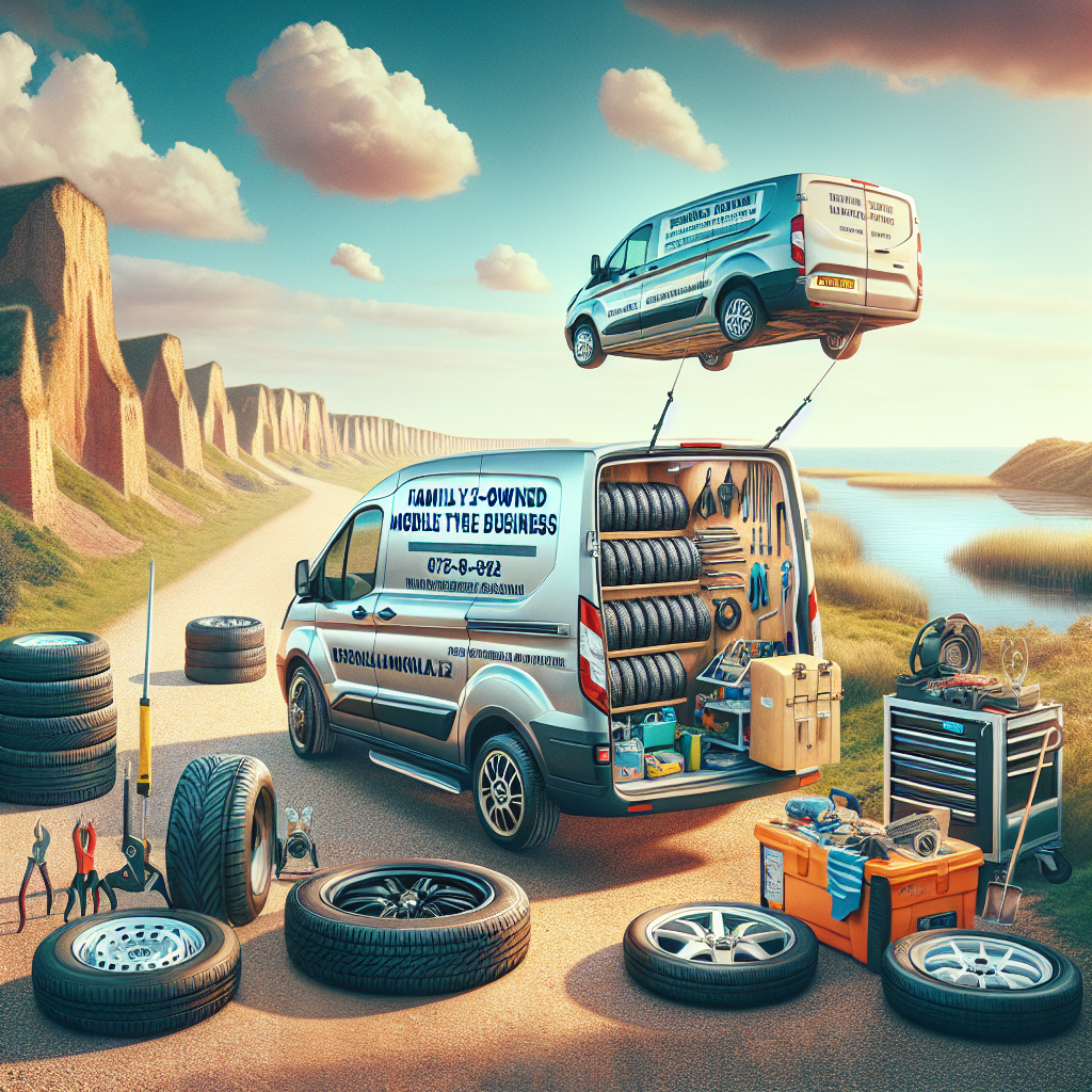 An image of tyres being changed
